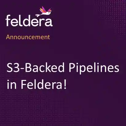 Announcing S3-backed Pipelines